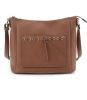 Brown Concealed Carry Crossbody Bag
