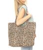 Leopard Print Tote Bag
